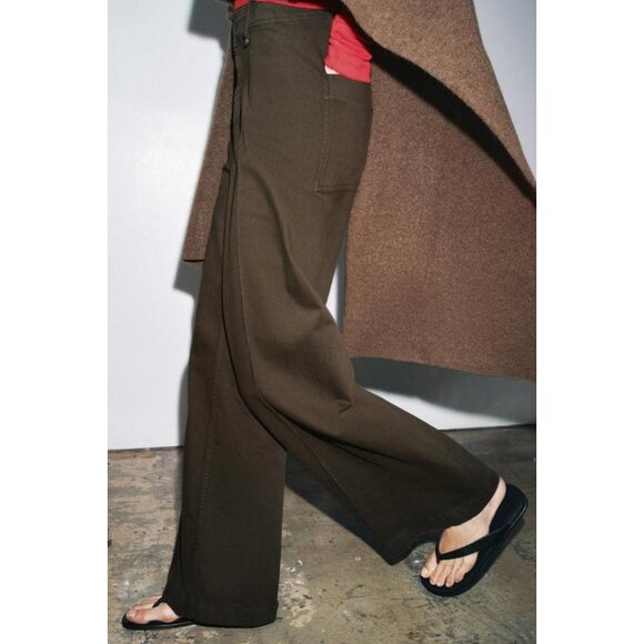 ZARA LONG KNIT CAPE - Picture 6 of 9